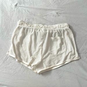 Mesh cover up shorts